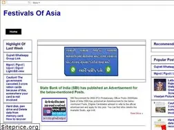 Sites similar to festivalasia.in