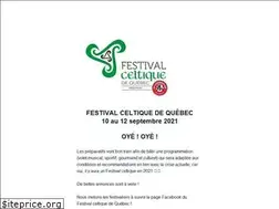 Sites similar to festivalceltique.com
