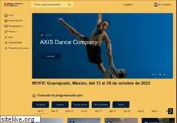 Sites similar to festivalcervantino.gob.mx