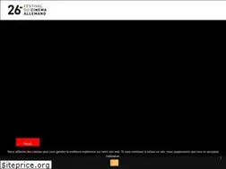Sites similar to festivalcineallemand.com