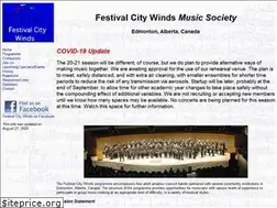 Sites similar to festivalcitywinds.ca