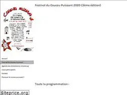 Sites similar to festivalcoucoupuissant.be