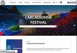 Sites similar to festivaldecarcassonne.fr