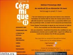 Sites similar to festivaldeceramique.com