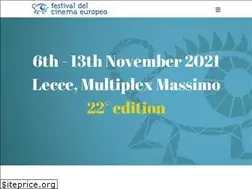 Sites similar to festivaldelcinemaeuropeo.com