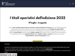 Sites similar to festivaldellavalleditria.it