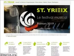 Sites similar to festivaldesaintyrieix.com
