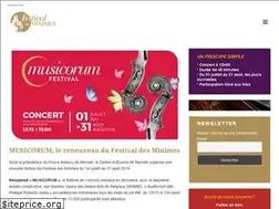 Sites similar to festivaldesminimes.be