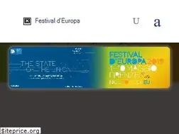 Sites similar to festivaldeuropa.eu