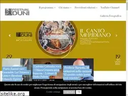 Sites similar to festivalduni.it