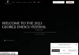 Sites similar to festivalenescu.ro