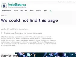 Sites similar to festivalfinder.eu