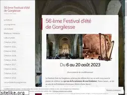 Sites similar to festivalgargilesse.fr