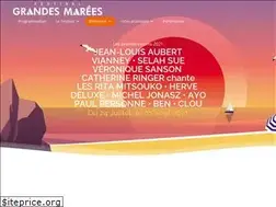Sites similar to festivalgrandesmarees.com