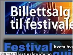Sites similar to festivalguide.no