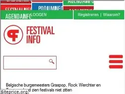 Sites similar to festivalinfo.nl