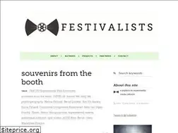 Sites similar to festivalists.com