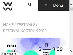Sites similar to festivalkortrijk.be