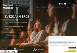 Sites similar to festivalmaribor.si