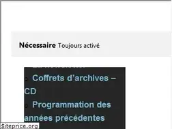 Sites similar to festivalnohant.com