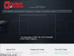 Sites similar to festivalofarchives.org