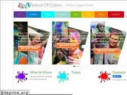 Sites similar to festivalofcolors.us