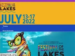 Sites similar to festivalofthelakes.com