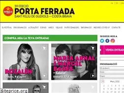 Sites similar to festivalportaferrada.cat