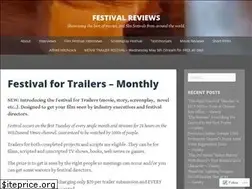Sites similar to festivalreviews.org