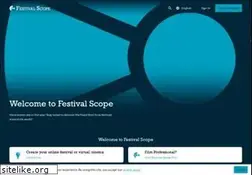 Sites similar to festivalscope.com