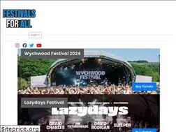 Sites similar to festivalsforall.com