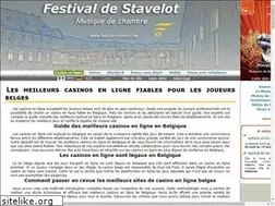 Sites similar to festivalstavelot.be