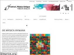Sites similar to festivalubedaybaeza.com