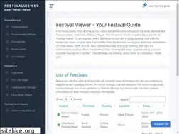 Sites similar to festivalviewer.com
