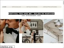 Sites similar to festivalyouandme.com