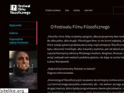 Sites similar to festiwalfilmufilozoficznego.com