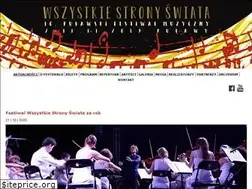 Sites similar to festiwalwss.pl