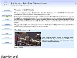 Sites similar to festkoerper-kernphysik.de