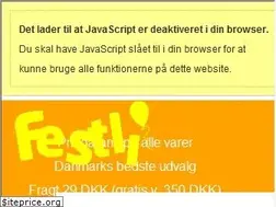 Sites similar to festli.dk