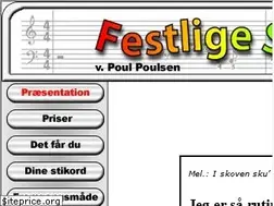 Sites similar to festligesange.dk
