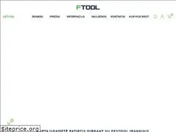 Sites similar to festoolirankiai.lt