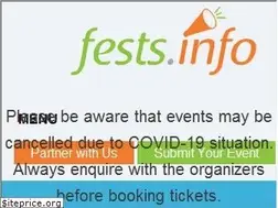 Sites similar to fests.info