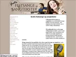 Sites similar to festsangeogsangtekster.dk