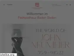 Sites similar to festspielhaus.de