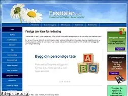 Sites similar to festtaler.com