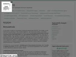 Sites similar to feszgyi.hu