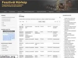 Sites similar to fesztivalkorkep.hu
