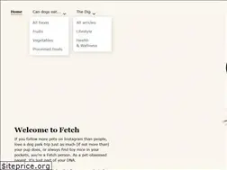 Sites similar to fetchpet.com