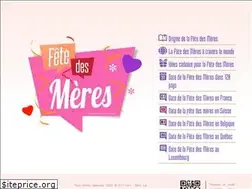 Sites similar to fete-des-meres.info
