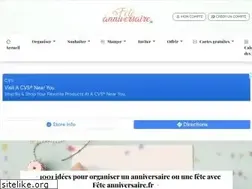 Sites similar to feteanniversaire.fr